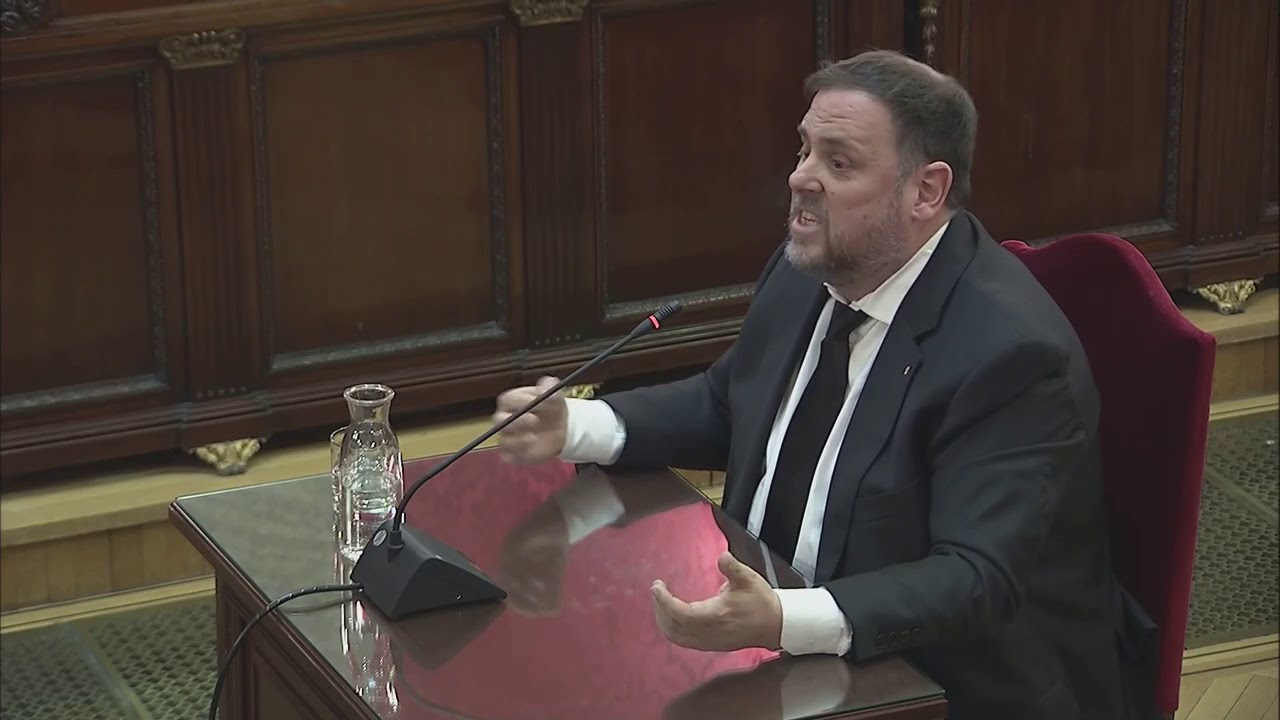 [JUICIO PROCÉS] Junqueras: "He dicho mil veces que amo a España"