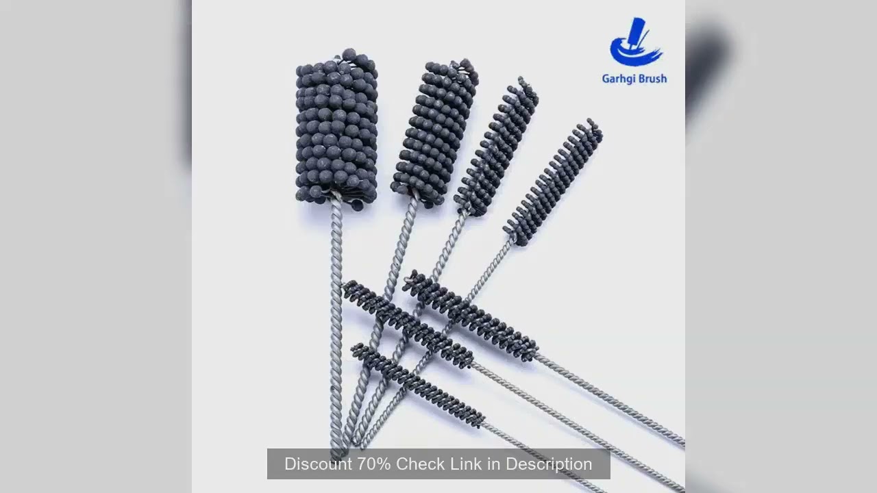 Flex Cylinder Honing Tool Brushes Cleaning Deburring Engine Valve Guides Pistons Cambearings Drills