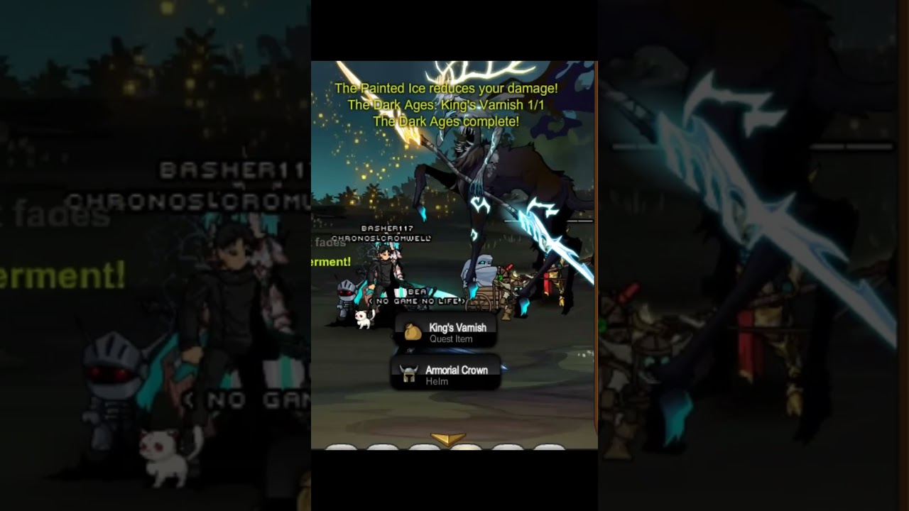 AQW NEW KING OF THE DARK DROP /JOIN CASTLEWHISTLER (CASTLE BEAST 2025)