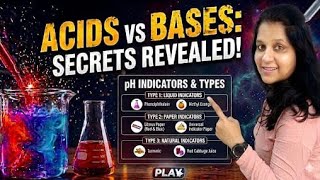 Grade 10- Acid–Base Indicators Explained | Color Change Magic in Chemistry 🔬✨