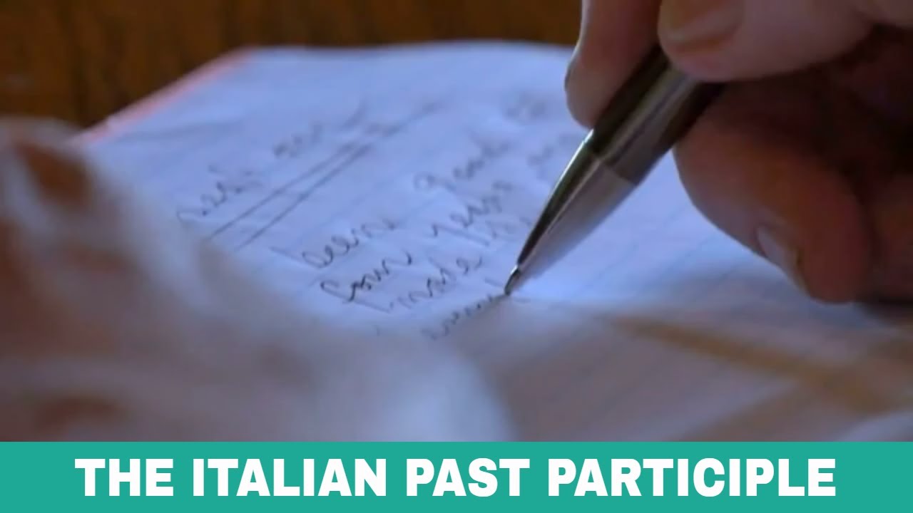 The past participle: Italian grammar lesson 242