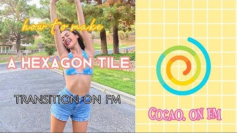 How to make *pro* hexagon tile transition on Funimate for free! #tutorial #JustUs - phoebe