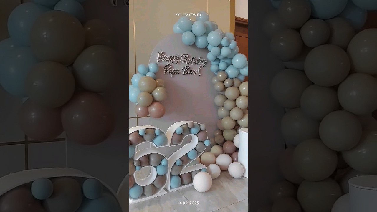 Dekorasi Ulang Tahun Ala Pinterest By Sflowers.id
