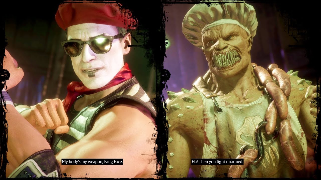 johnny cage said bi rights! — goddesscetrion: Joker vs. Baraka