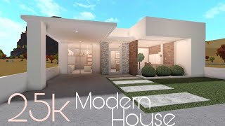 BLOXBURG: 25K MODERN HOUSE (NEW BABY UPDATE) | NO-GAMEPASS