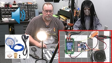 How to wire lights & motors to the Easy Prop Sound project