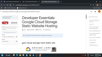 Developer Essentials: Google Cloud Storage Static Website Hosting gem-cloud-storage-host-static-site