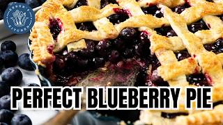 Classic Blueberry Pie Recipe | Flaky Crust & Perfect Filling