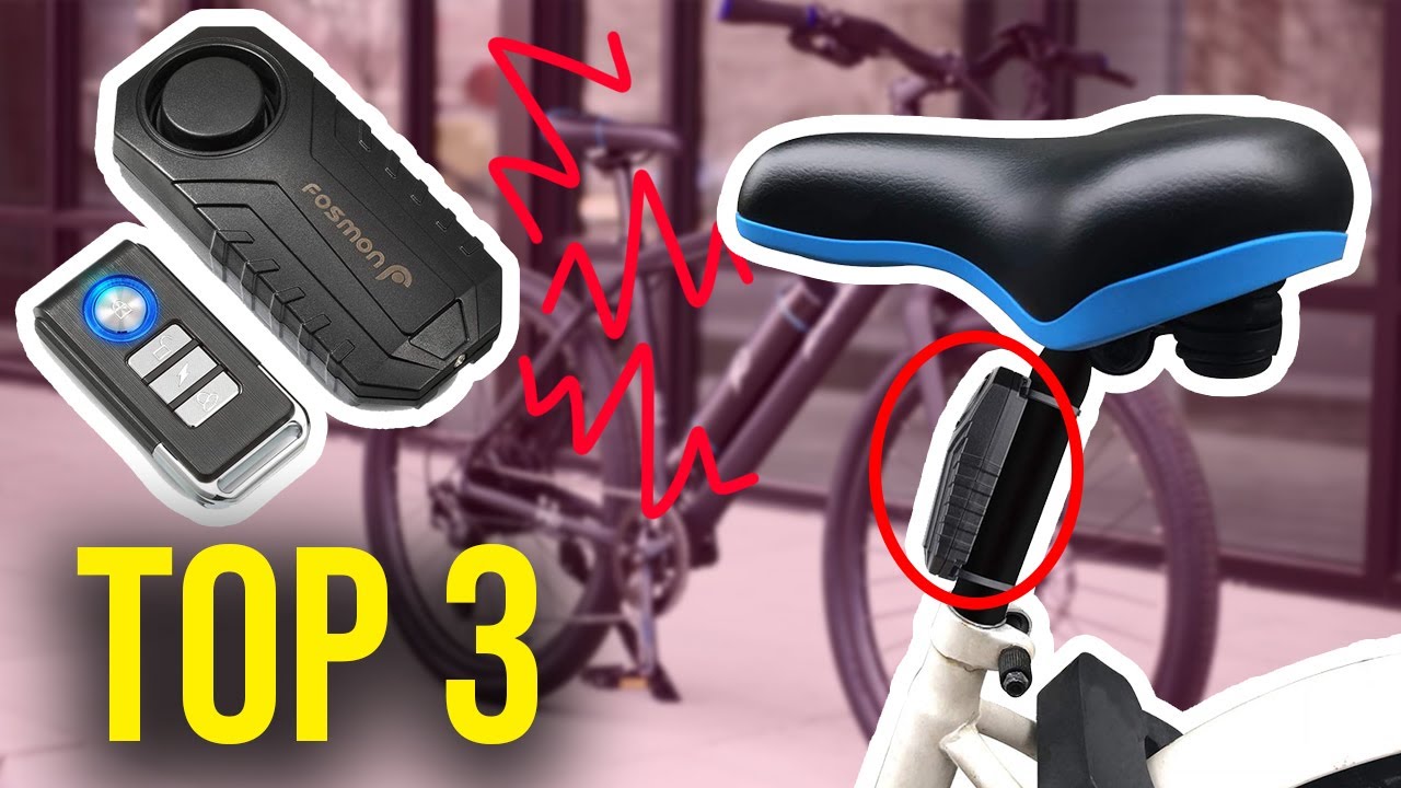Fydun Alarme de vélo électrique 3pcs/set Alarme Antivol