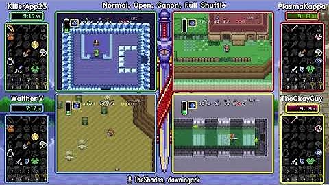 Normal, Open, Full Entrance Shuffle, Defeat Ganon 032218. ALTTP Randomizer Daily Race