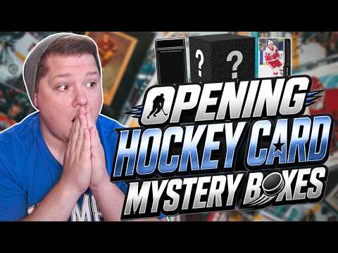 I Opened 2 Hockey Card Mystery Boxes..