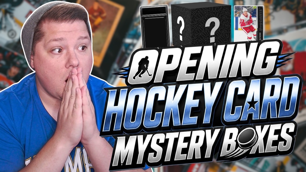 I Opened 2 Hockey Card Mystery Boxes..