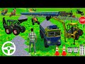 Driving Punjabi Truck And New Dilhi Train JCB Unloading Stone From Dumper Truck in Game 🔥 Part 226