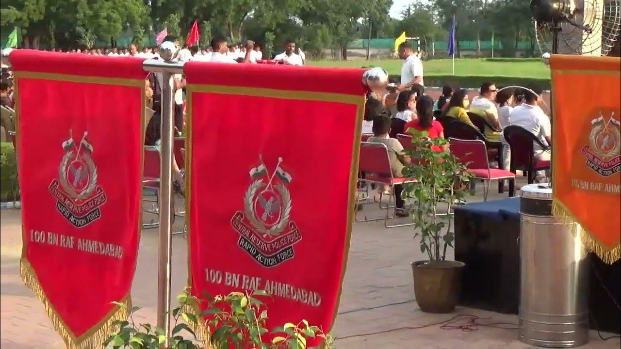 CRPF Central Brass Band Team Perform Jaha Dal Dal Par Sone Ki Chidiya