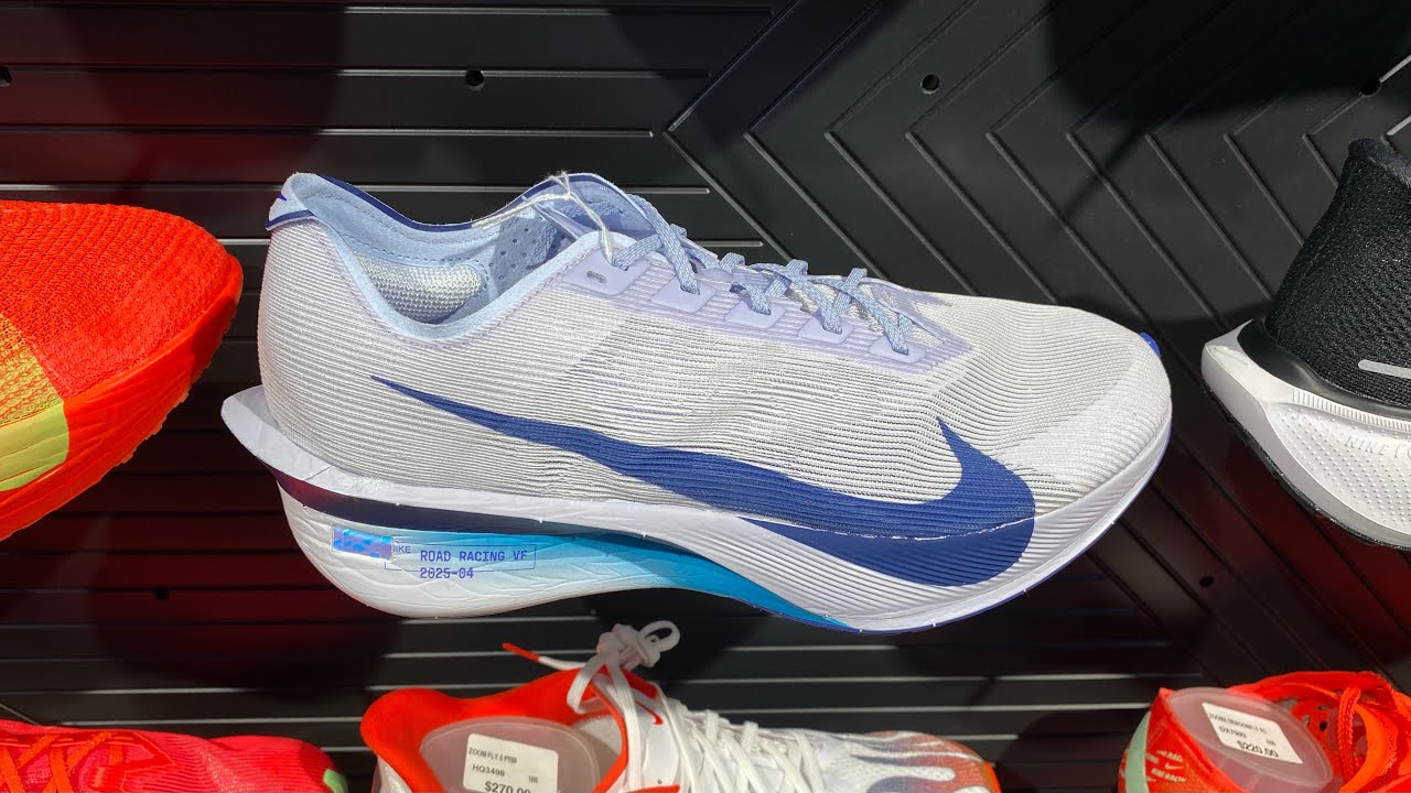 14M - [NEW]‎ Men\'s Nike ZoomX Vaporfly Next% 4 Running Shoes Ghost HF6414-001 Mens Nike ZoomX Vaporfly Next% 4 | 5k to Marathon Racing  main image 4