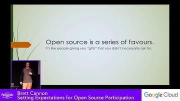 Brett Cannon: Setting Expectations for Open Source Participation