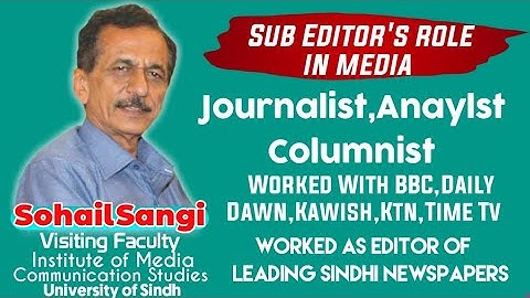 Sub Editor: Responsibilities & Skills
