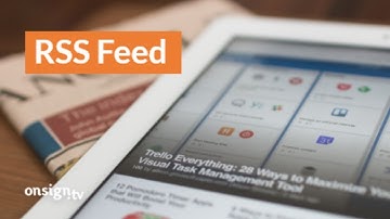 RSS Feeds - OnSign TV