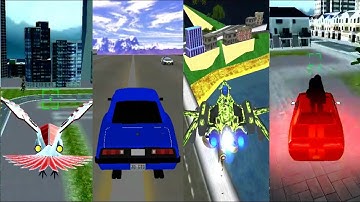 ► 3 Robot Transformation game - Eagle Robot, Horse Robot, Car Robots, Plane Robots Android Gameplay