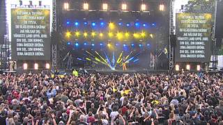 Nationaldagsfirande på Sweden Rock festival 2015!
