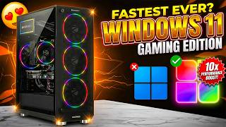 Install Windows 11 Gaming Edition - Best for Low-End PCs (2026 Guide)
