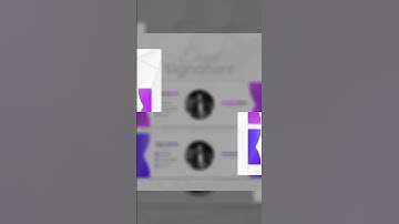 Create a professional email signature design.