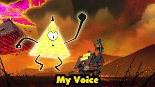 Gravity Falls Bill Cipher Voice Test (Original VS My Voice)