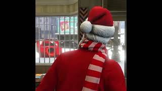 Not Even SANTA Can Get a Haircut in Los Santos | CSG #Shorts | #GTAOnline #GTAV #Christmas #Funny