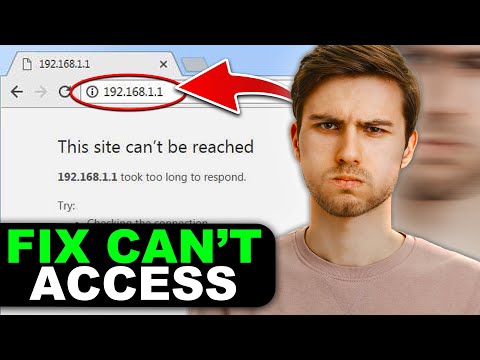 Fix Can’t Access 192.168.1.1 | Router Login Page Not Working