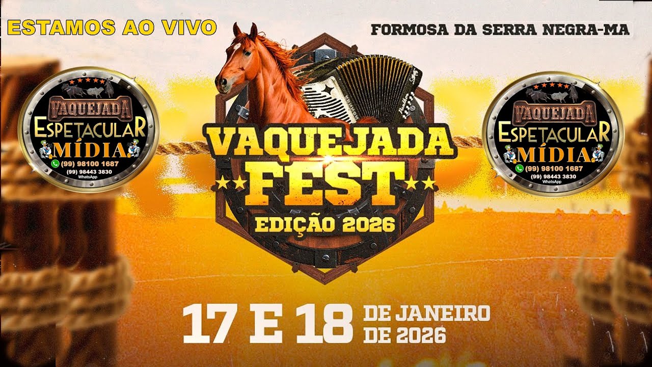 FORMOSA FEST 2026 - FORMOSA DA SERRA NEGRA - MA