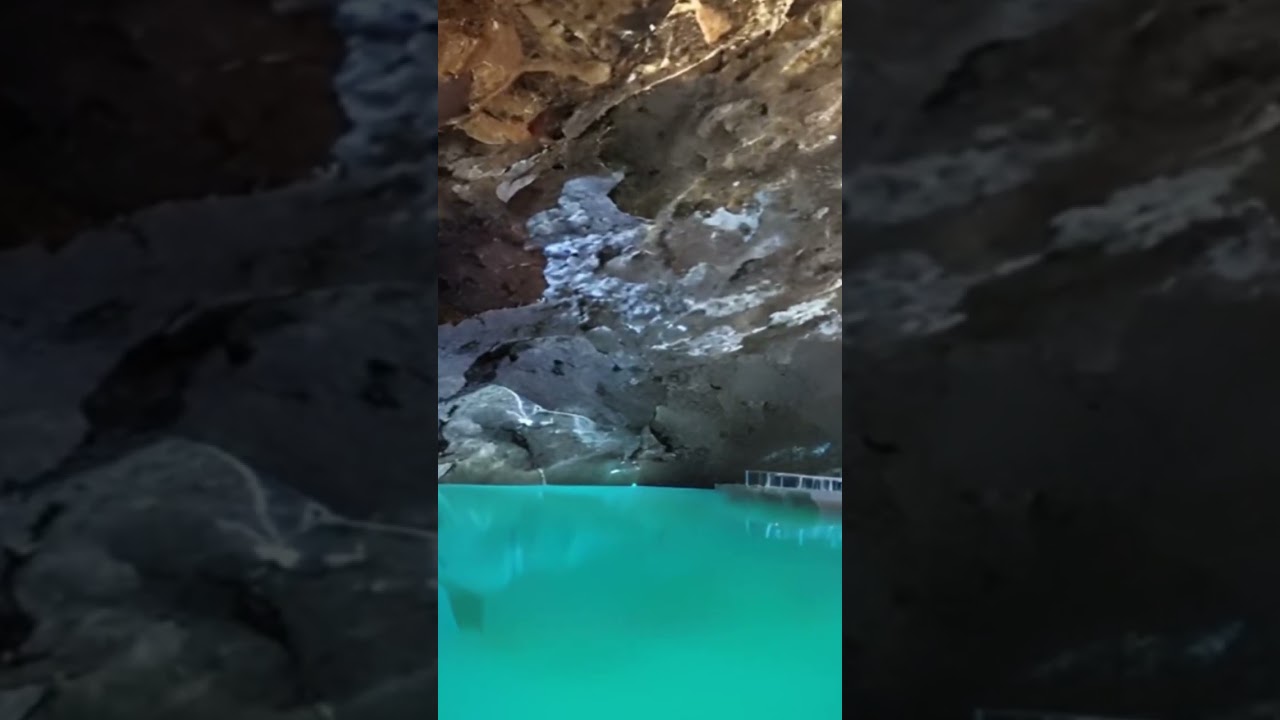 The largest underground lake in the US. #cave #nature #travel