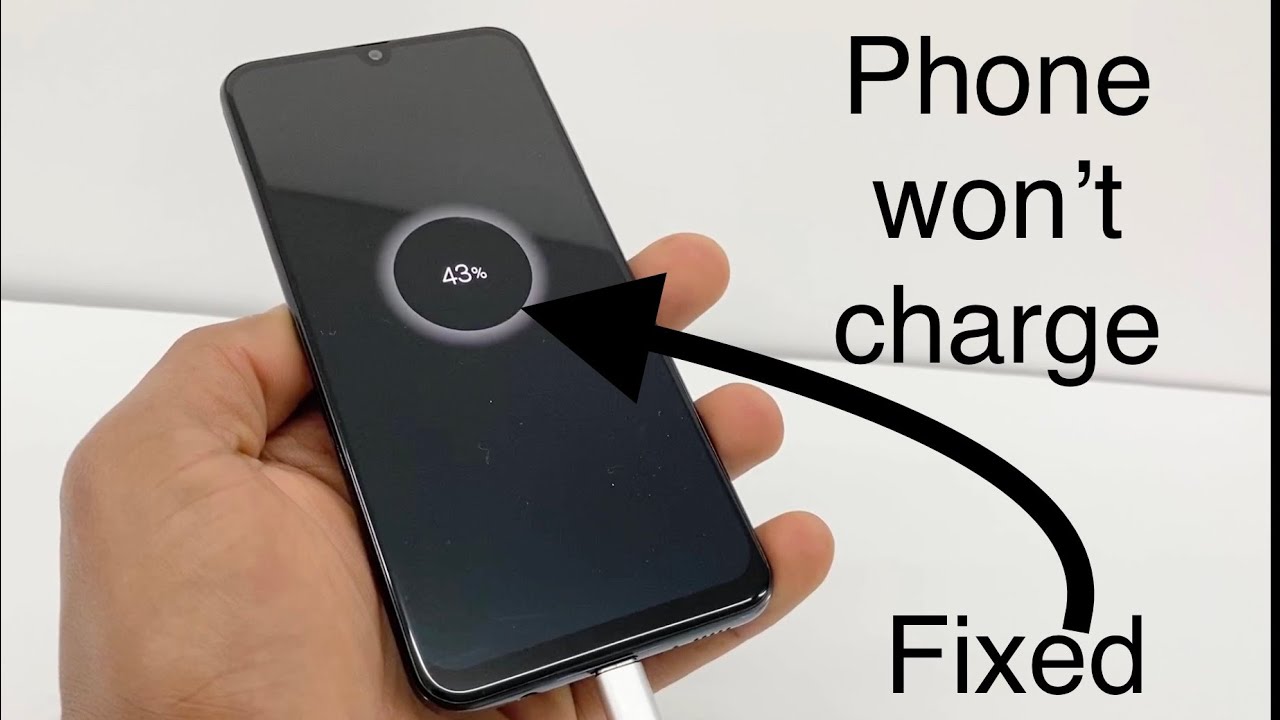 My Phone stopped charging / Phone won't charge/ charging problem -Fixed -  YouTube