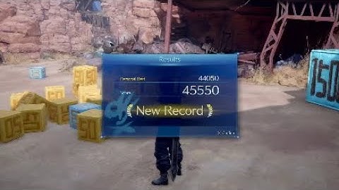 FINAL FANTASY 7 REMAKE - Whack-A-Box 45,000+ Points Minigame - Crate Annihilator Trophy Guide