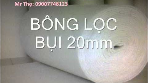 Bông lọc bụi G4, bông lọc bụi G3, bông lọc bụi G2, bông lọc 5mm