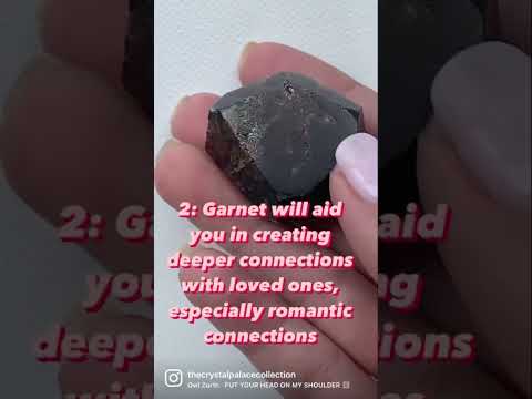 Video: Magic stones: garnet, its varieties and properties