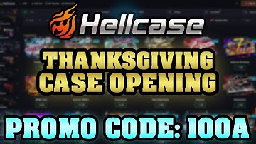 🔥 THANKSGIVING CASES 🔥 Hellcase Case Opening + Review (Hellcase Promo Code)