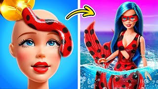 Cat Noir Makeovers Lady Bug! Amazing Beauty Hacks and Tricks from Cat Noir