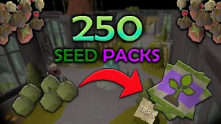 Loot From 250 Seed Packs