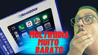 Multimídia 9 polegadas com CarPlay e Android auto muitoooooo barato