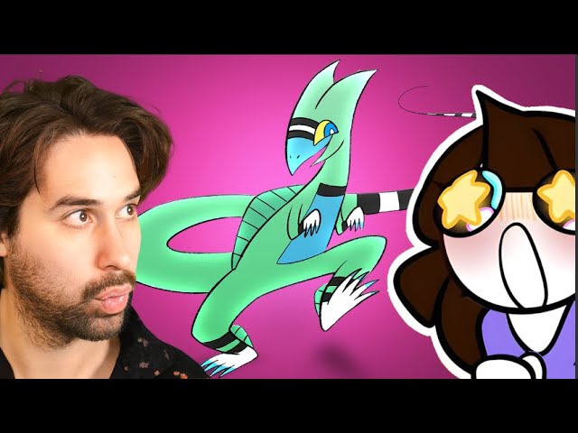 My fanart of Jaiden's Vtuber as your sassy Pokemon rival : r/ jaidenanimations