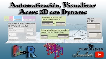 DYNAMO - Automatización para Visualizar Acero 3D en Revit.