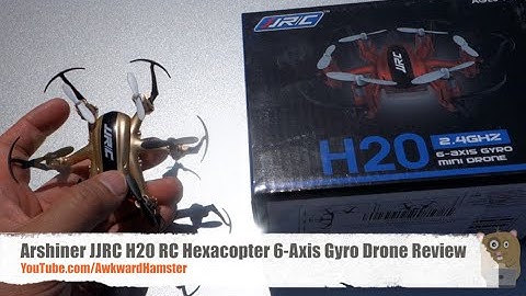 Arshiner JJRC H20 RC Hexacopter 6 Axis Gyro Drone Review