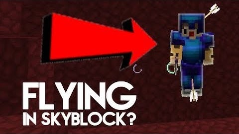 How to FLY on your island in Hypixel SkyBlock?