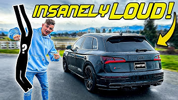 I INSTALLED A BRUTAL EXHAUST ON MY SUV *LOUD TURBO NOISES*