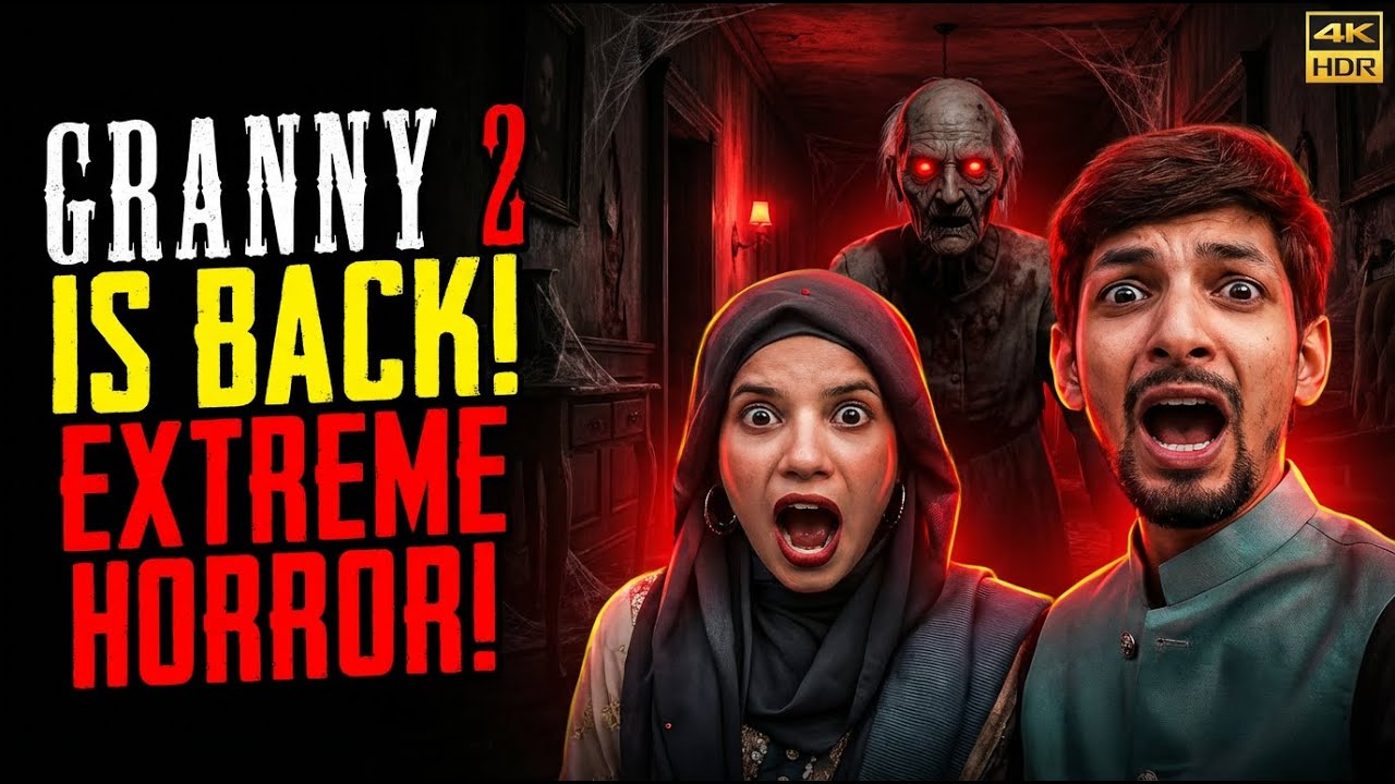 😱 GRANNY 2 Live - Ali & Fatima Couple Gaming | Horror Challenge