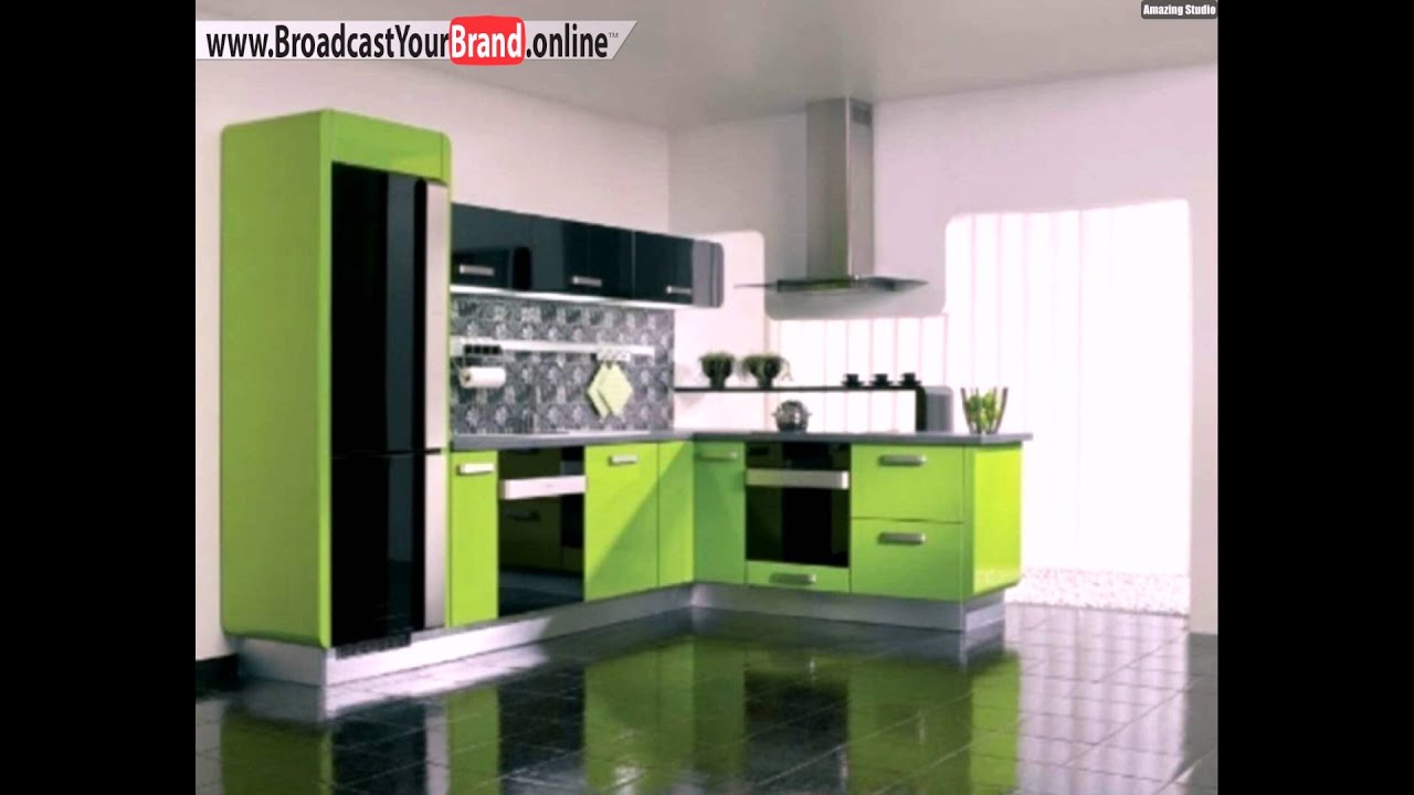 Schwarz grüne farbe küche modern youtube