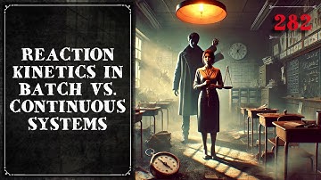 282. Reaction Kinetics in Batch vs Continuous Systems | Chemical Engineering, The Engineer Owl #unit