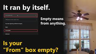 Home Assistant Automation Running by Itself Check the Empty From Box
