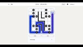 LinkedIn Zip Answer Today | 25 July 2026 - Puzzle #495 screenshot 3