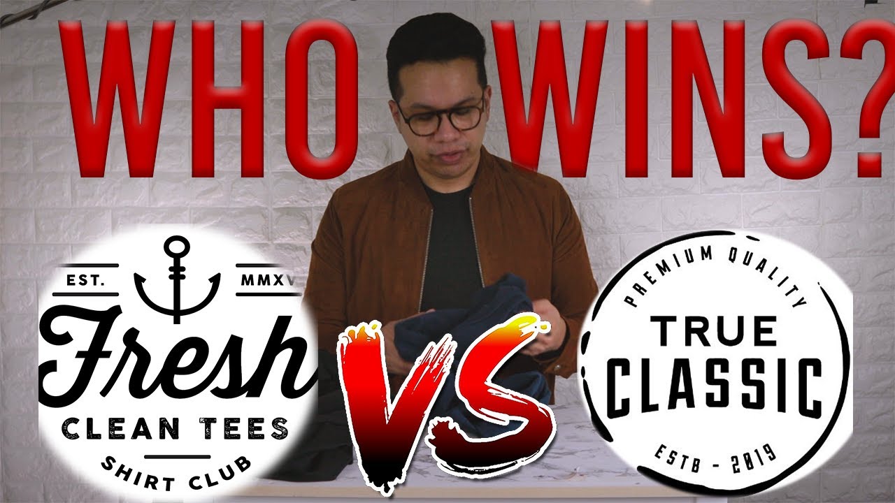 True Classic Tees vs. Fresh Clean Tees - Which is the BETTER T-shirt